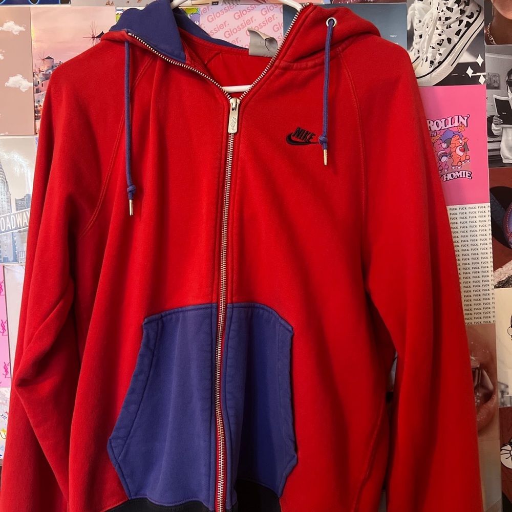 Nike Vintage Zip Up Hoodie